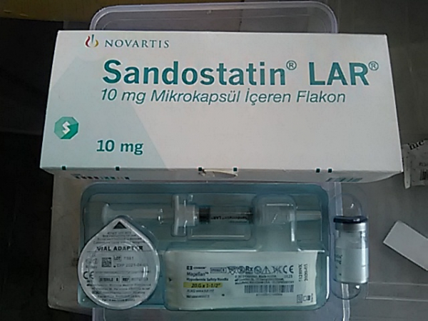 Sandostatin Lar (octreotide) 10 mg NOVARTIS Switzerland - photo