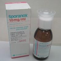 SPORANOX / СПОРАНОКС 10 MG 150 ML СУСПЕНЗИЯ (Itraconazole / Итраконазол)  JOHNSON&JOHNSON - photo