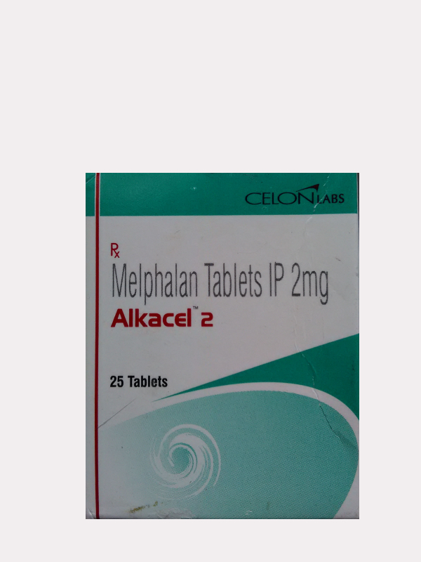 Alkacel (melphalan) 2 mg 25 tab. CELON, India - photo