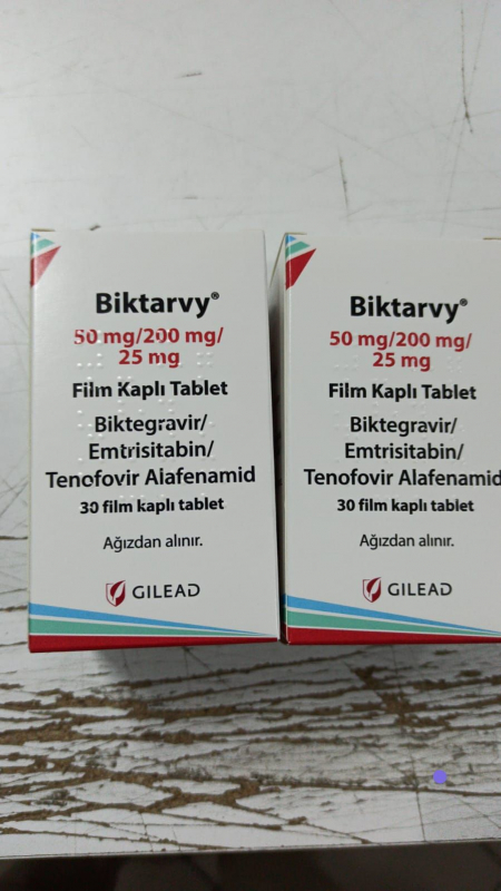 Biktarvi (combined composition) 30 tab. Gilead Original - photo