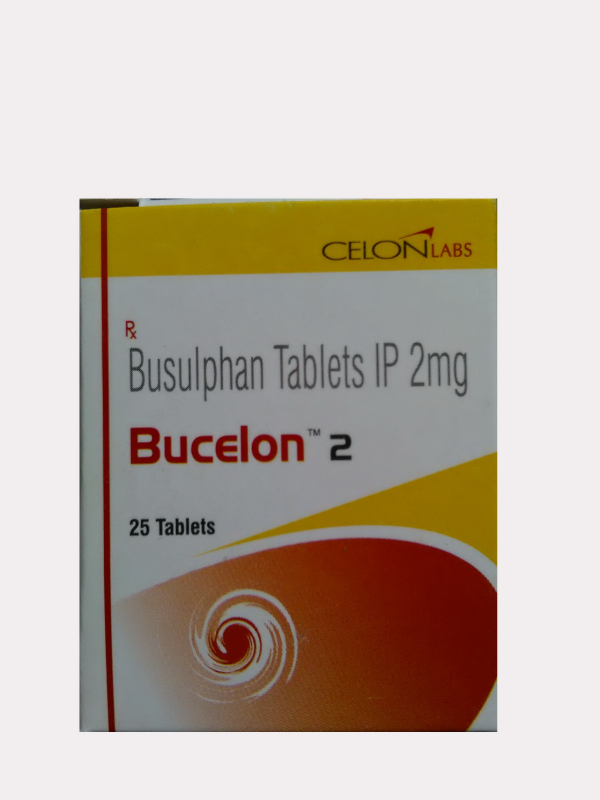 Bucelon (busulfan) 2 mg 25 tab., CELON, India - photo