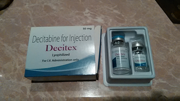 Decitabin 50mg IV Injection NATCO India - photo