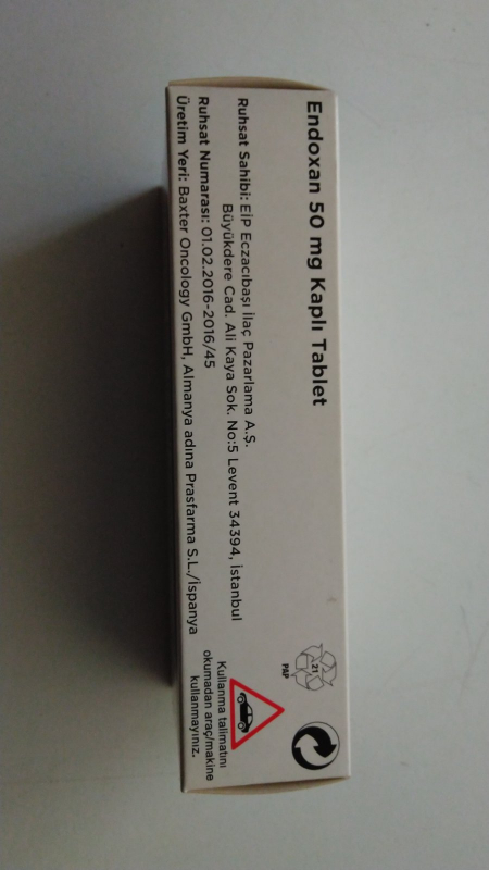 Endoxan (cyclophosphamide) 50 mg tab. 50 pcs. BAXTER, Germany - photo