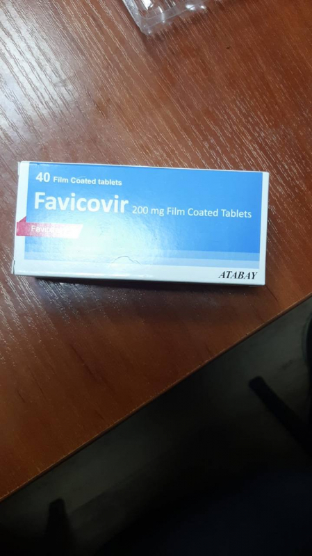 Favicovir (Favipiravir) 200 mg 40 tab. Turkey - photo