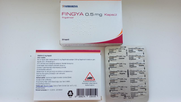 ГИЛЕНИЯ / ФИНГИЯ / ЮДЕКСА/ ВИНТОР (Fingolimod , Финголимод  )  0.5 MG 28 CAP. ТУРЦИЯ - photo