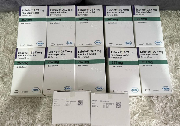 ESBRIET/ЭСБРИЕТ 801 MG 90 FTB. (pirfenidone,пирфенидон)  Ф.Хоффманн-Ля Рош - photo