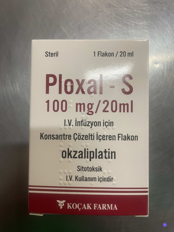 Oxaliplatin 100 mg, for intravenous injection Turkey - photo
