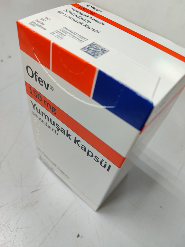 OFEV / ОФЕВ 150 MG 60 CAP.  (Nintedanib,Нинтеданиб) Boehringer Pharma GmbH - photo