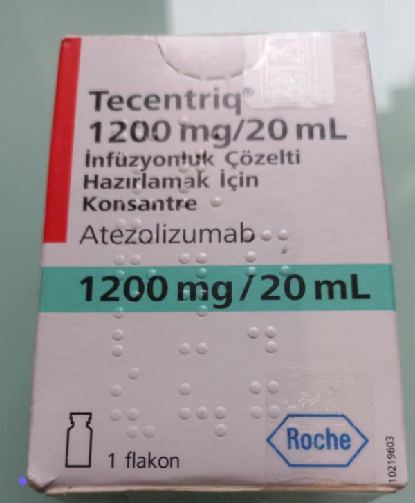 TECENTRIQ/ТЕЦЕНТРІК 1200 MG 20 ML 1 FLK. (atezolizumab,атезолізумаб) Ф.Хоффманн-Ля Рош, Швейцарія - photo