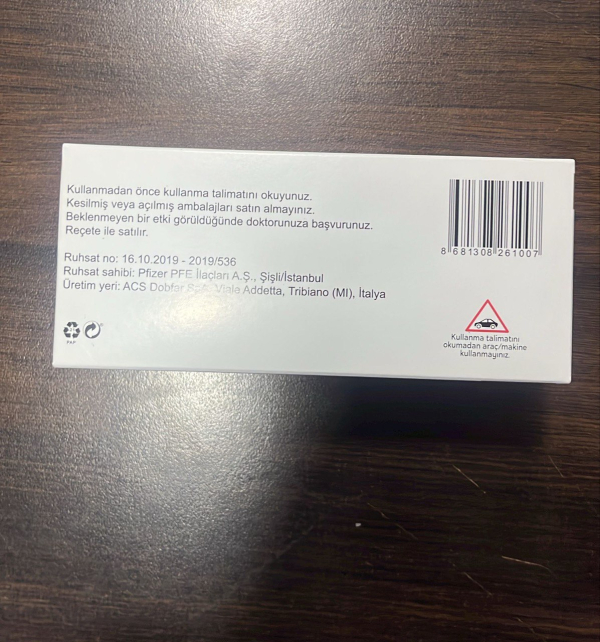 ZAVICEFTA / ЗАВИЦЕФТА 2/0,5 G INF SOL. (Avibactam, Ceftazidime/Авибактам, цефтазидим)  - photo