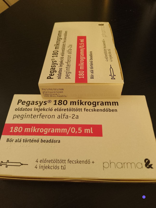 PEGASYS  180 MCG 0.5 ML 1 SIRIN (Peginterferon alpha-2a )  ROCHE  - photo