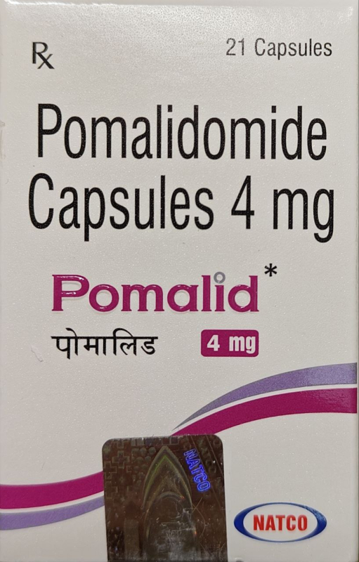 IMNOVID, (Pomalidomide) 4 мг 21 капс. generic, India - photo