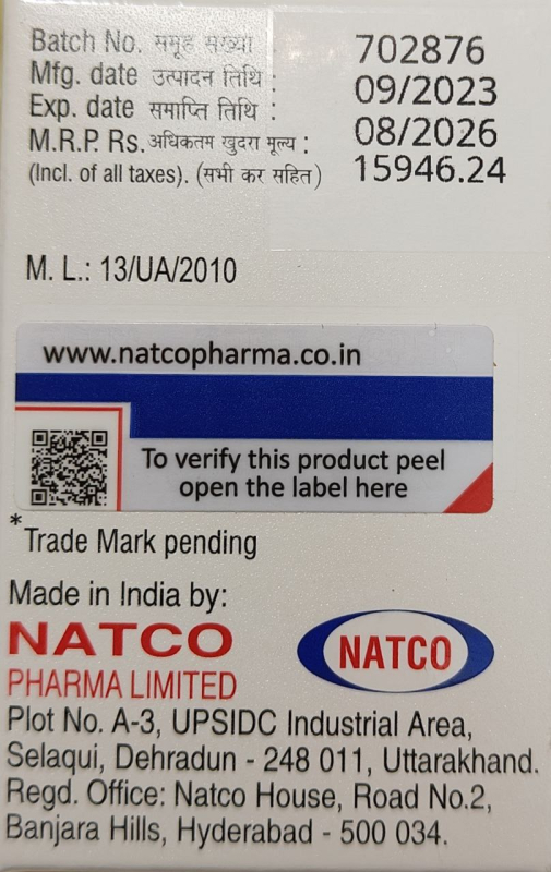 IMNOVID, (Pomalidomide) 4 мг 21 капс. generic, India - photo