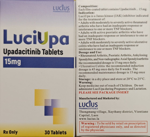 Ринвок, Rinvoq (upadacitinib ) 30 мг 28 tab  generic version - photo