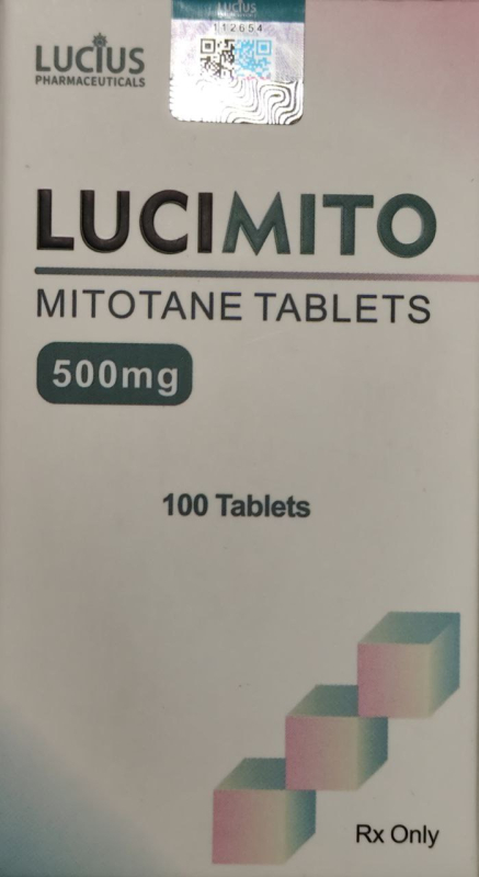 Лизодрен (Lysodren, Mitotan) 500 мг 100 tab, India - photo
