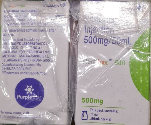 Redditux, Reditux (rituximab, rituximab) 500 mg, Dr. Reddy&#39;s, India - photo