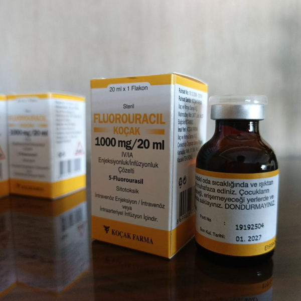 5-фторурацил / 5-Fluorouracil р-н д/інф. 1000 мг у фл., Туреччина - фото
