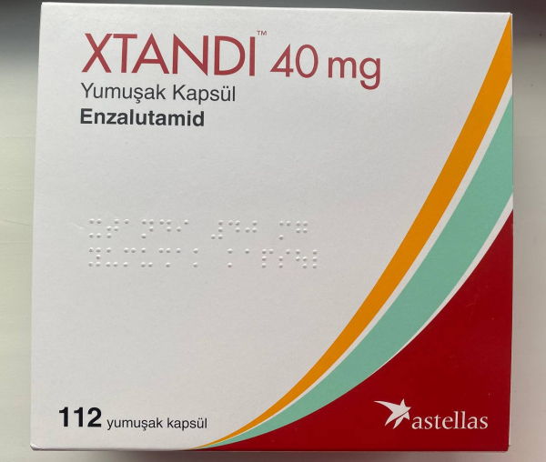 Кстанді / Xtandi (ензалутамід) табл. 40 мг №112, Astellas, Нідерланди - фото