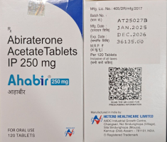 Зитига / Zytiga (абиратерон) табл. 250 мг №120, Hetero, Индия - фото 