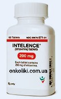 INTELENCE / 100 MG 120 TB. (	Etravirine / Этравирин ) JOHNSON&JOHNSON - photo