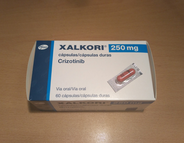 Xalkori (crizotinib) 250 mg 60 tab Original - photo
