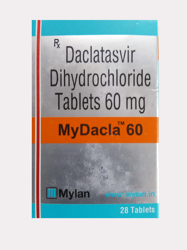 Midakla (daclatasvir) 60 mg 28 tab. NATCO, India - photo