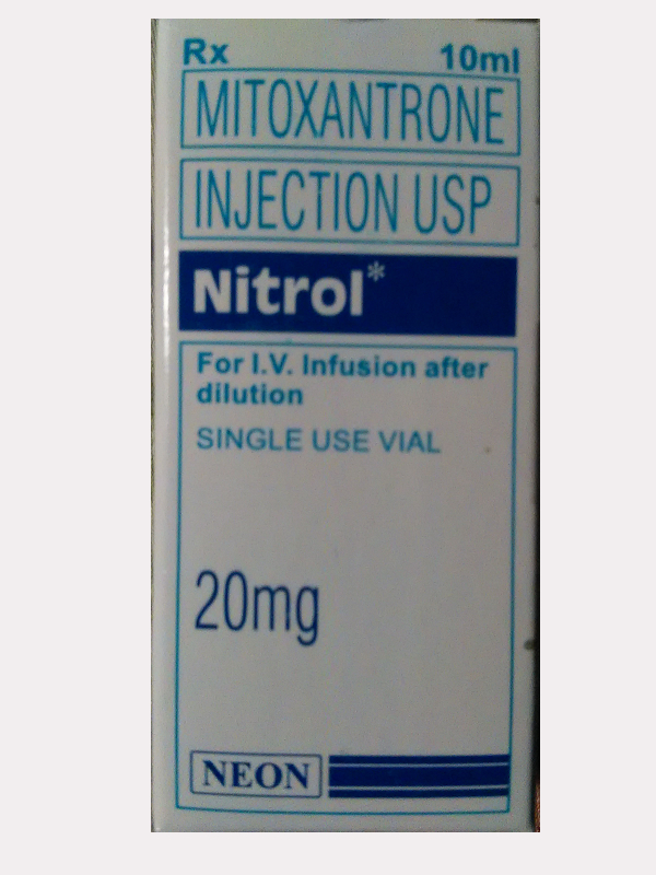 Mitoxantrone 20 mg IV NEON, India - photo