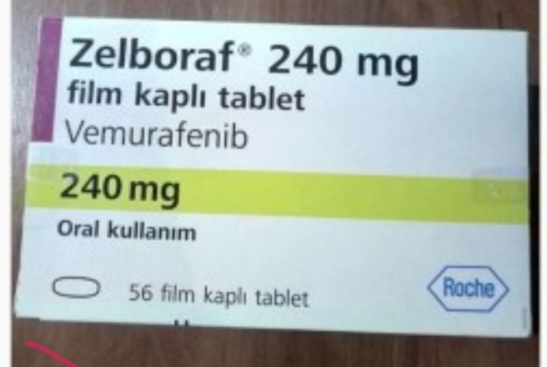 Zelboraf (vemurafenib) 240 mg 56 tabs ROCHE Italy - photo