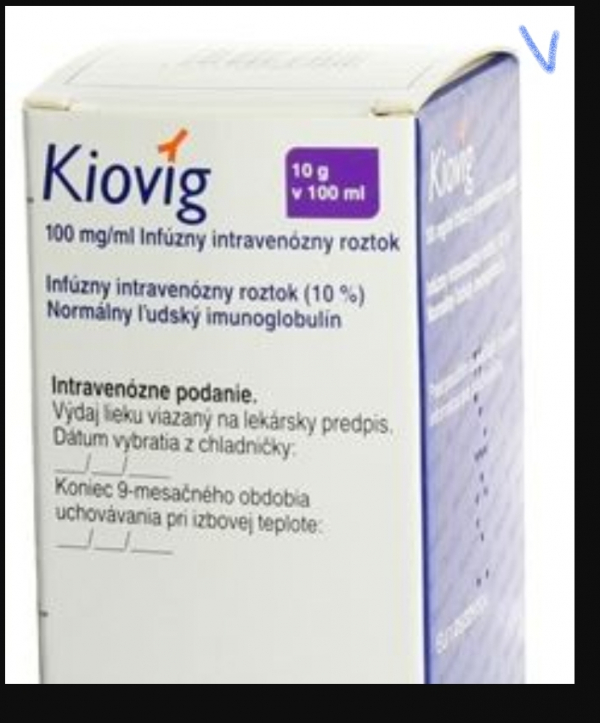  KIOVIG/КИОВИГ 30 GR 300 ML 1 FLK.  (Immunoglobulin G (IV)/Иммуноглобулин G (IV) TAKEDA  - photo