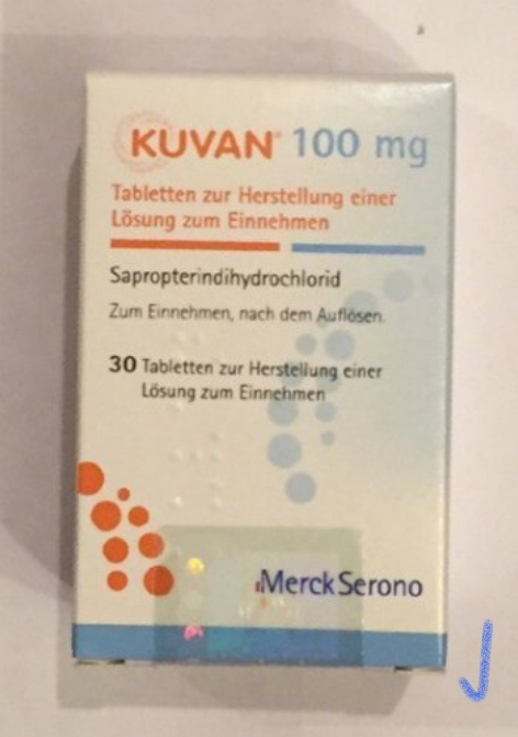KUVAN / КУВАН 100 MG 30 TB. ( - photo