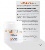 Офрадин / OFRADIN (нитизинон) капс. 5 мг №60, Nobel Ilac, Турция Офрадин / OFRADIN (нитизинон) капс. 5 мг №60, Nobel Ilac, Турция - фото