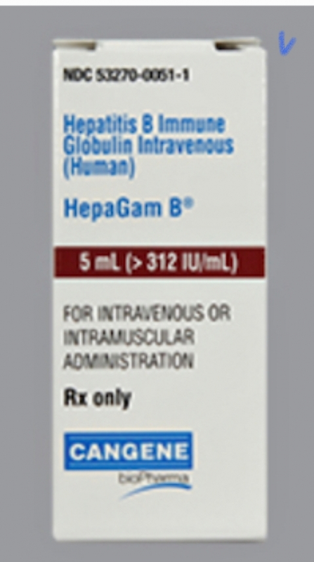 HEPAGAM B / ГЕПАГАМ-В 1560 IU 5 ML 1 FLK. 	Hepatitis B immunoglobulin / Иммуноглобулин гепатита В  - photo
