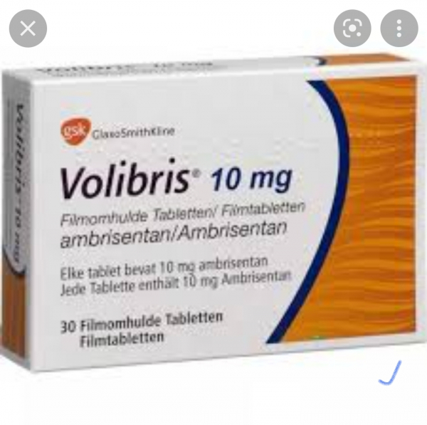 VOLIBRIS/ВОЛИБРИС 10 MG 30 FTB. (Ambrisentan,Амбризентан)  - photo