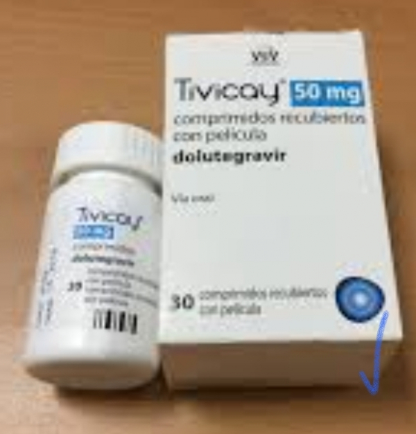 TIVICAY / ТИВИКАЙ 50 MG 30 FTB. (Dolutegravir, Долутегравир ) GLAXO SMITHKLIN - photo