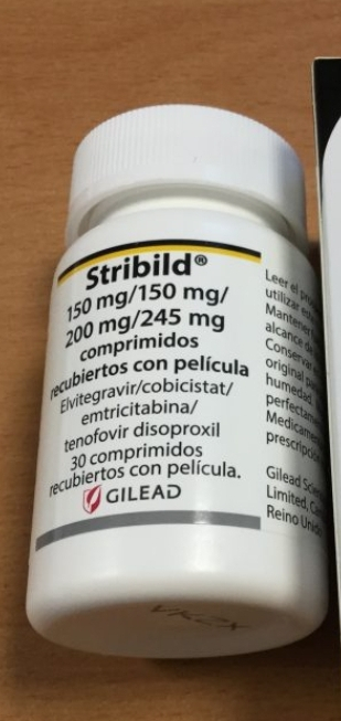 STRIBILD /СТРИБИЛД 150/200 MG 30 FTB. (Emtricitabine, Elvitegravir, Tenofovir /	Эмтрицитабин, Эльвитегравир, Тенофовир) GILEAD SCIENSES - photo