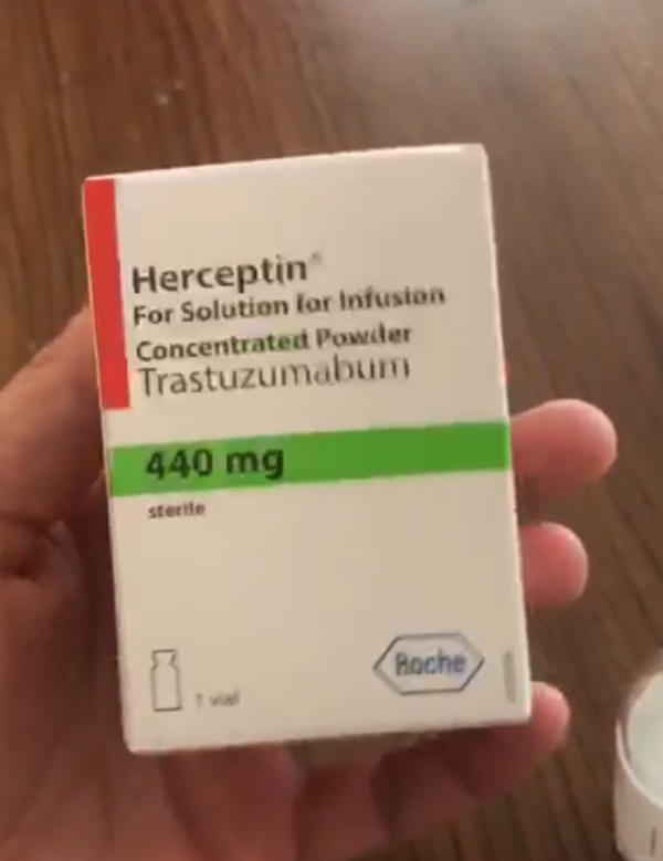 Herceptin (trastuzumab)  440 мг, Roche - photo