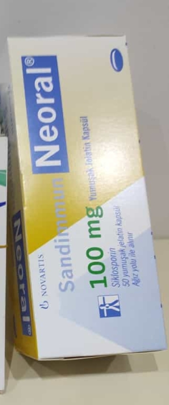 Equoral (Cyclosporin A) 100 mg 50 tabs TEVA Israel - photo