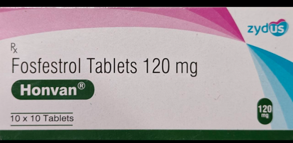 Honvan, fosfestrol (Phosphoestrolum) 120mg 100 tab - photo