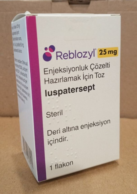 Реблозил / Reblozyl (луспатерцепт) порошок д/пригот. сусп. д/ін. 25 мг у фл. (оригінал) - фото