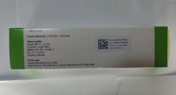 Пролиа / Prolia (деносумаб) р-н д/п/ш 60 мг/мл; шприц 1 мл №1,Amgen, USA - фото