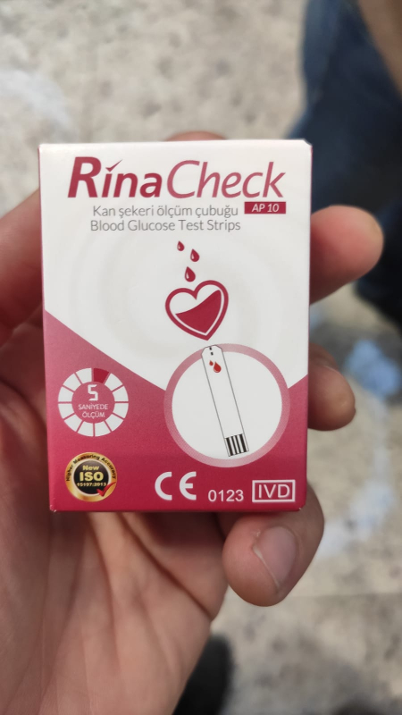 RINA CHECK AP-10 test strip, 50 pcs/pack - photo