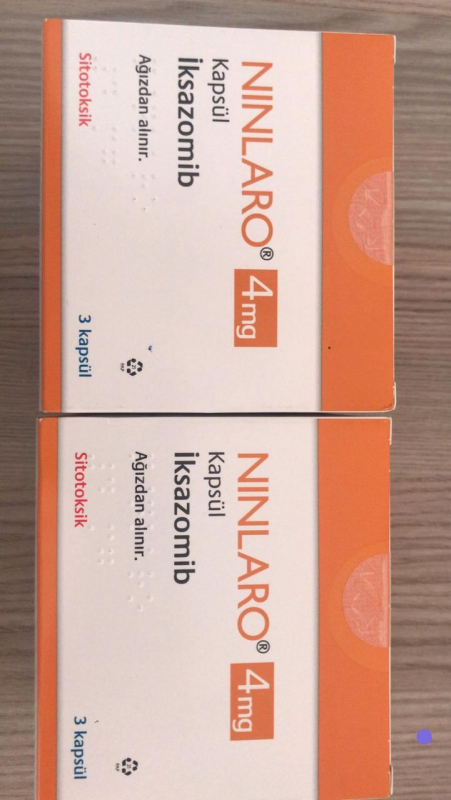 Ninlaro (ixazomib) 4 mg 3 caps Takeda original - photo