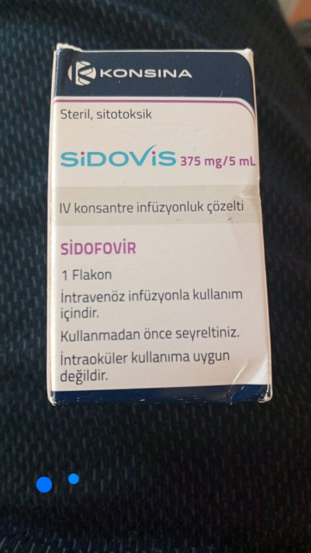 Vistide (cidofovir) 375mg Konsina Turkey - photo